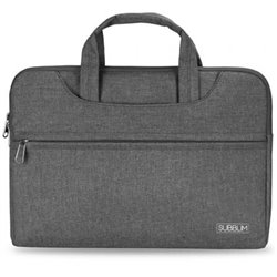 Malet�n Subblim Business Laptop Sleeve para Port�tiles hasta 15.6"/ Cinta para Trolley/ Gris