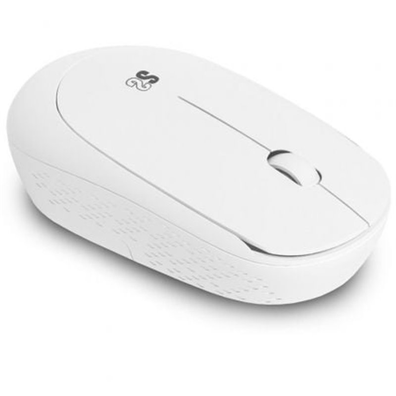 Rat�n Inal�mbrico Subblim Business Plus Silencioso/ Hasta 1200 DPI/ Blanco