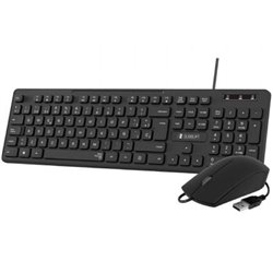 Teclado y Rat�n Subblim Combo Business Slim CSSK01/ Negro