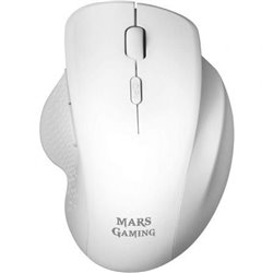 Rat�n Gaming Inal�mbrico Mars Gaming MMWERGO/ Hasta 3200 DPI/ Blanco