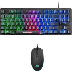 Pack Gaming Mars Gaming MCPTKLES/ Teclado + Rat�n �ptico