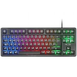 Teclado Gaming SemiMec�nico Mars Gaming MK023/ Negro