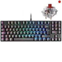 Teclado Gaming Mec�nico Mars Gaming MKREVOPRORES/ Switch Rojo