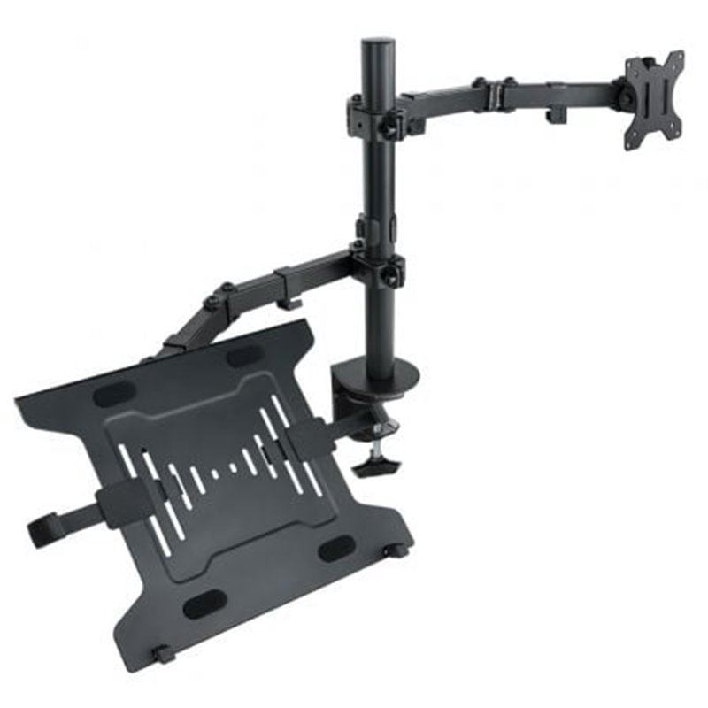 Soporte de Mesa Orientable/ Inclinable Tooq DB1200TN-B para TV y Port�til de 13-32"