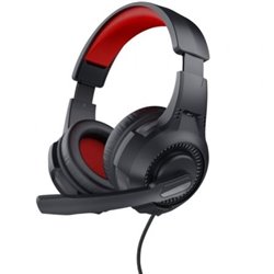 Auriculares Gaming con Micr�fono Trust Gaming 24785/ Jack 3.5/ Rojos y Negros