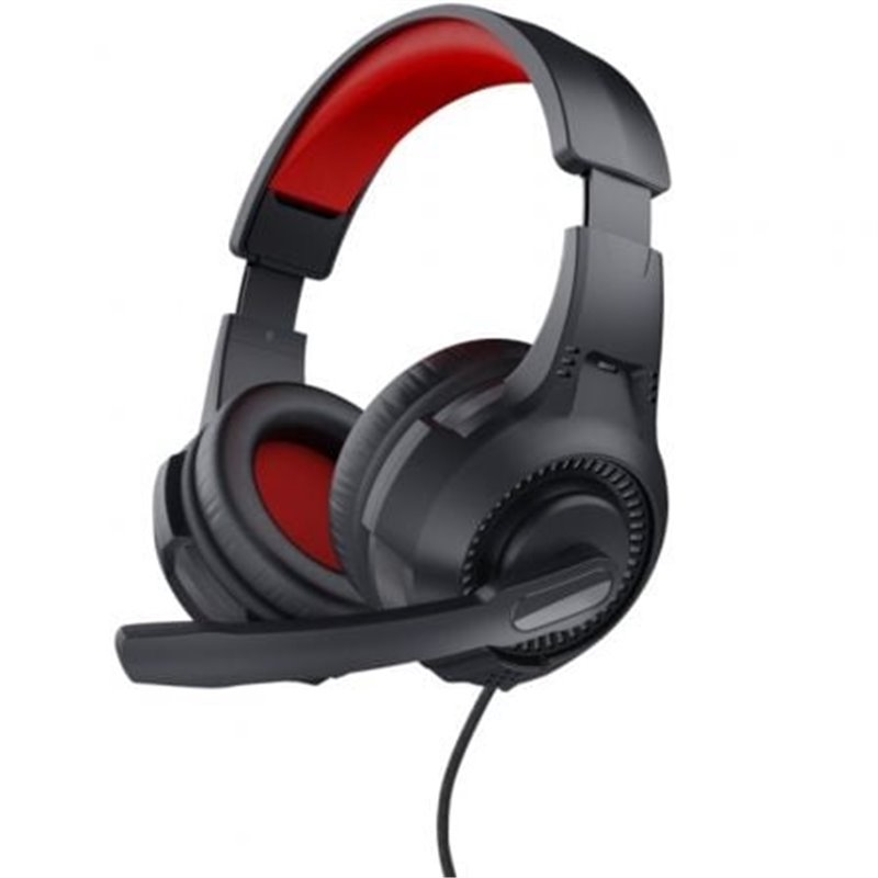 Auriculares Gaming con Micr�fono Trust Gaming 24785/ Jack 3.5/ Rojos y Negros