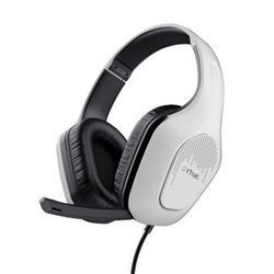 Auriculares Gaming con Micr�fono Trust Gaming GXT 415 Zirox PS5/ Jack 3.5/ Blancos