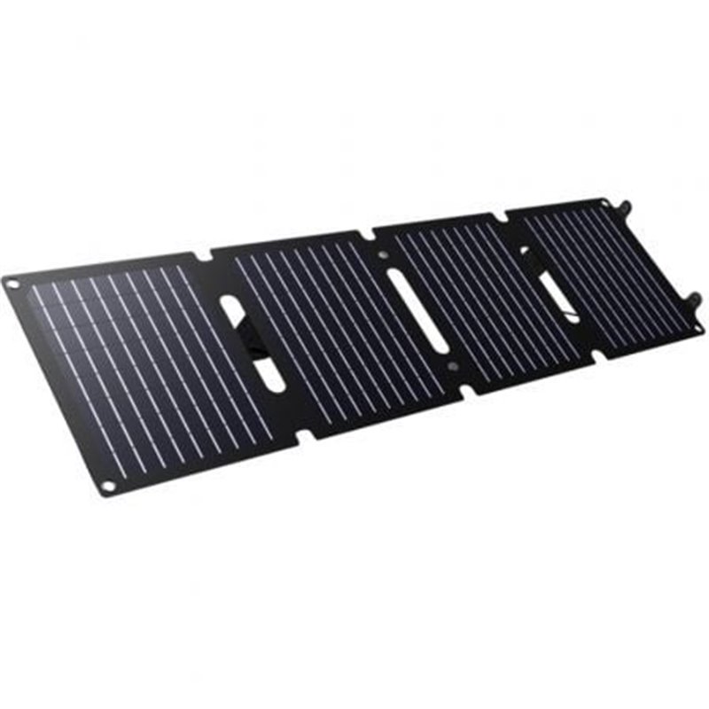 Panel Solar Port�til Trust Zuny/ 1xUSB Tipo-C/ 1xUSB/ 40W