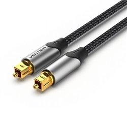 Cable de Audio de Fibra �ptica Vention BAVHG/ 1.5m/ Gris