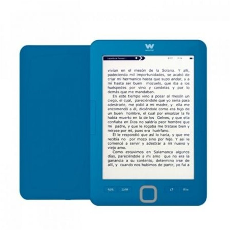 Libro Electr�nico Ebook Woxter Scriba 195/ 6"/ Tinta Electr�nica/ Azul