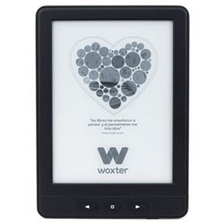 Libro Electr�nico Ebook Woxter Scriba Paperlight TP/ 6" tactil retroiluminado Tinta Electr�nica/ Negro