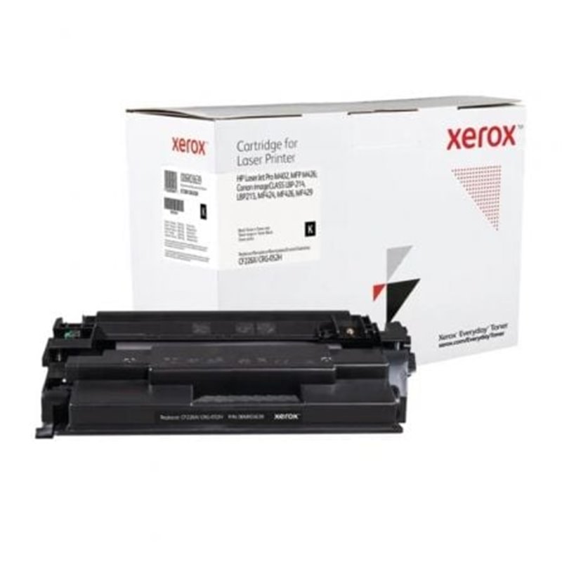 T�ner compatible Xerox 006R03639 compatible con HP CF226X/CRG-052H/ 9000 p�ginas/ Negro