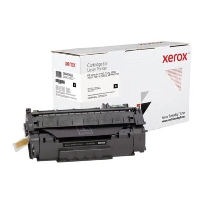 T�ner compatible Xerox 006R03665 compatible con HP Q5949A/Q7553A/ 3000 p�ginas/ Negro