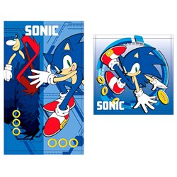 Set 2 toallas ba�o Sonic The Hedgehog algodon