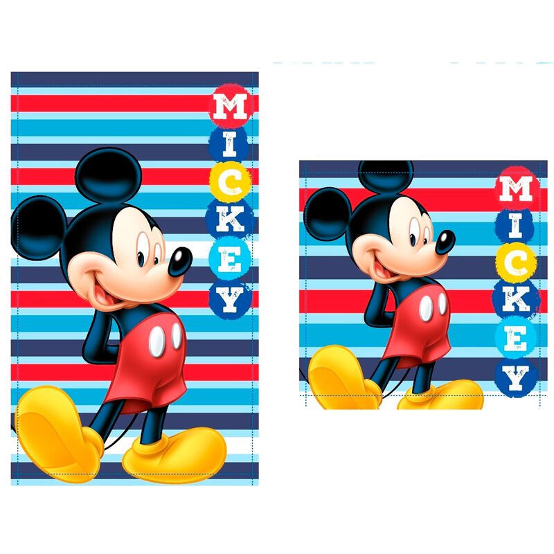 Set 2 toallas ba�o Mickey Disney algodon