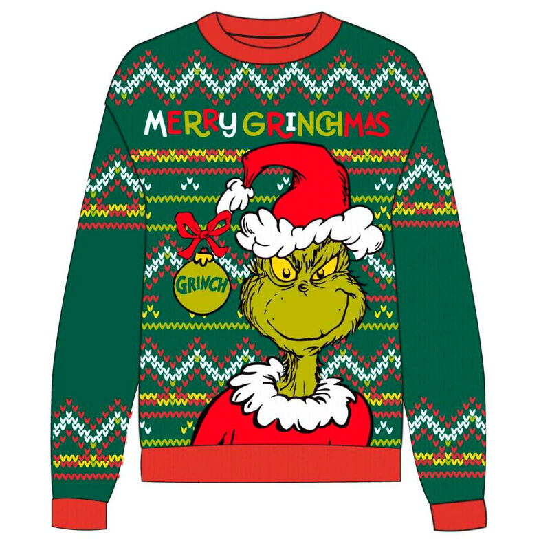 Jersey punto navide�o Grinch