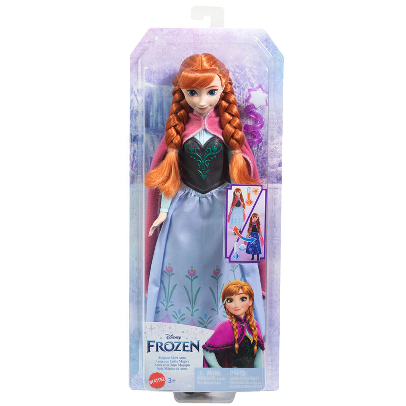 Mu�eca Anna Falda Magica Frozen Disney