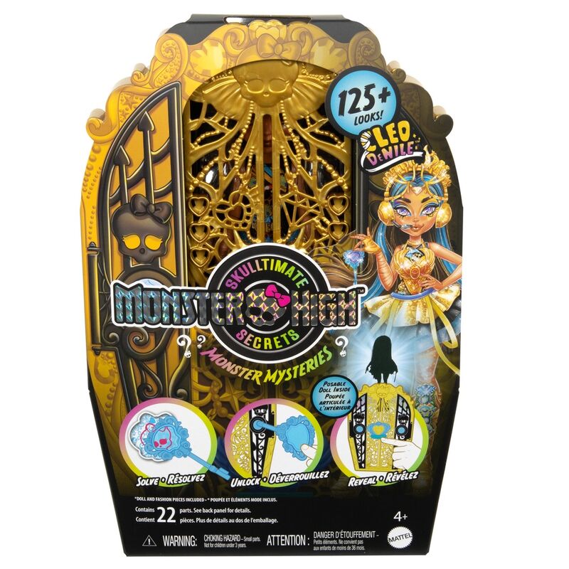 Mu�eca Cleo de Nile + armario Monster High Skulltime Secrets