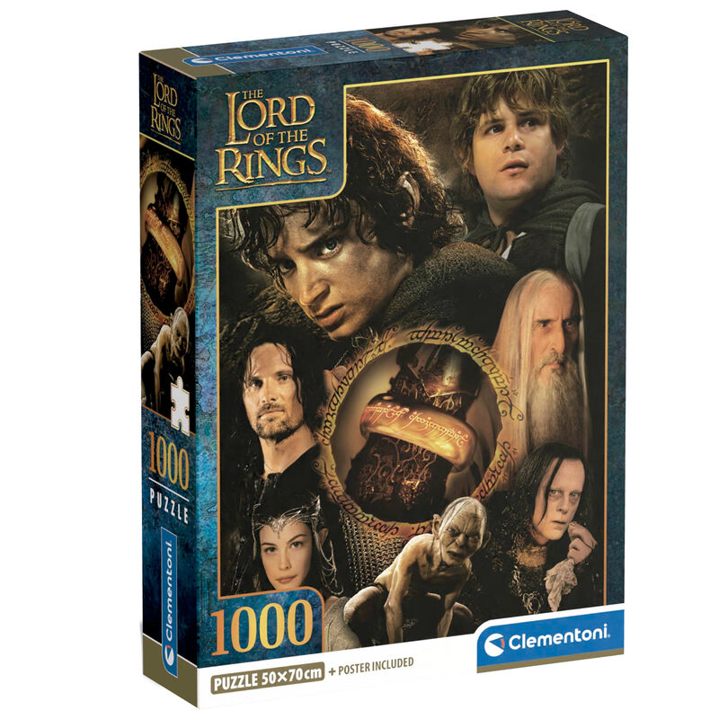 Puzzle El Se�or de los Anillos 1000pcs