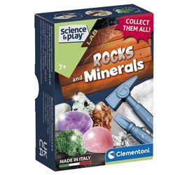 Juego Kit Minerales y piedras preciosas espa�ol