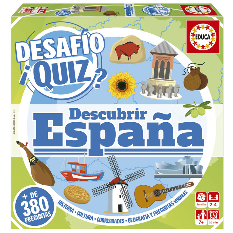 Juego Desafio Quiz Descubrir Espa�a