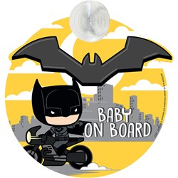 Se�al coche baby on board Batman DC Comics