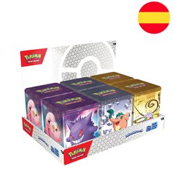 Lata apilable juego carlas coleccionables Pokemon espa�ol surtido