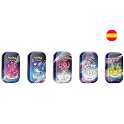 Mini lata juego cartas coleccionables Pokemon surtido espa�ol