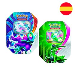 Lata juego cartas coleccionables SV6 Pokemon Espa�ol surtido