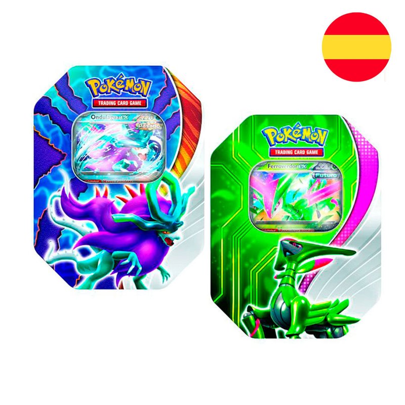 Lata juego cartas coleccionables SV6 Pokemon Espa�ol surtido