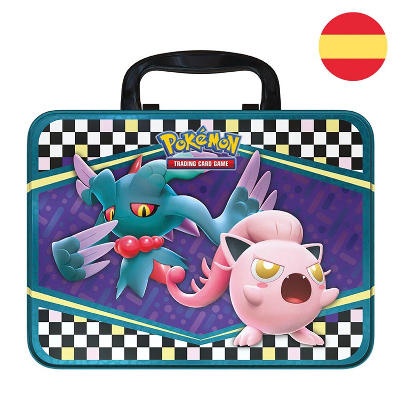 Estuche juego cartas coleccionables Chest Pokemon Espa�ol