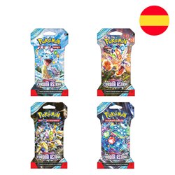 Sobre juego cartas coleccionables Corona Astral Escarlata & Purpura Pokemon espa�ol surtido