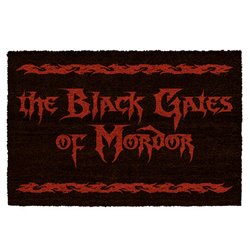 Felpudo The Black Gates Of Mordor El Se�or de los Anillos