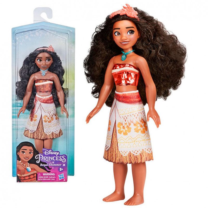 Mu�eca Brillo Real Moana Vaiana Disney