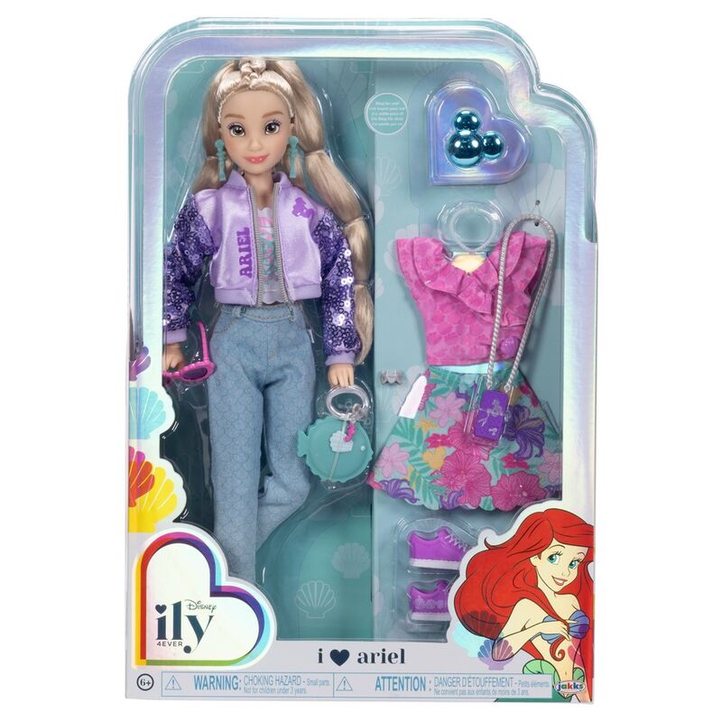 Mu�eca Fashion Doll Ariel La Sirenita Disney ily 4Ever 28cm