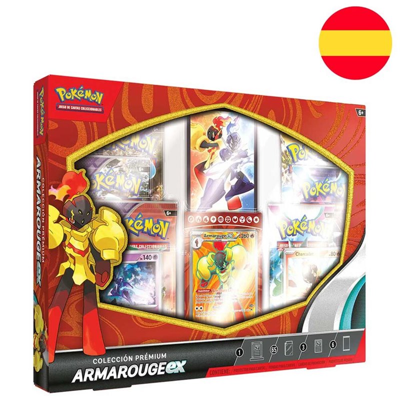 Blister juego cartas coleccionables Armarouge Pokemon espa�ol