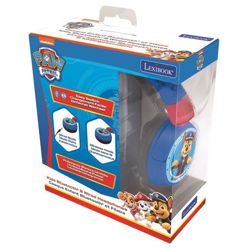 Auriculares inalambricos para ni�os Patrulla Canina Paw Patrol