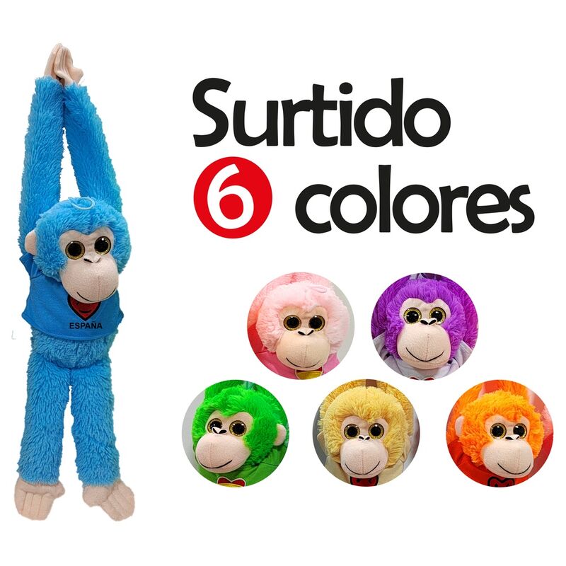 Peluche Mono Espa�a 38cm surtido