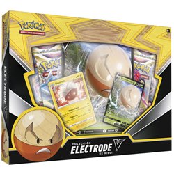 Blister Juego Cartas Coleccionables Electrode Hisui V Pokemon espa�ol