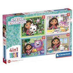 Puzzle La Casa de Mu�ecas de Gabby 12-16-20-24pzs