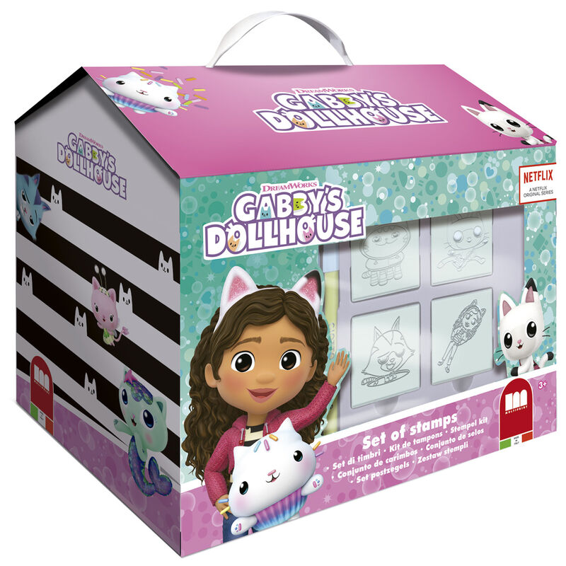 Set papeleria casa La Casa de Mu�ecas de Gabby 20pzs