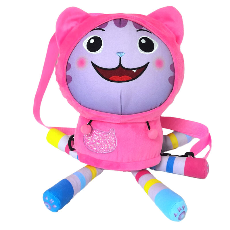 Mochila peluche DJ Capucha La Casa de Mu�ecas de Gabby 38cm