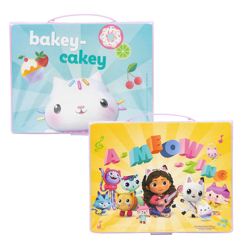 Set papeleria coloreable La Casa de Mu�ecas de Gabby