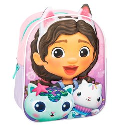 Mochila 3D La Casa de Mu�ecas de Gabby 27cm