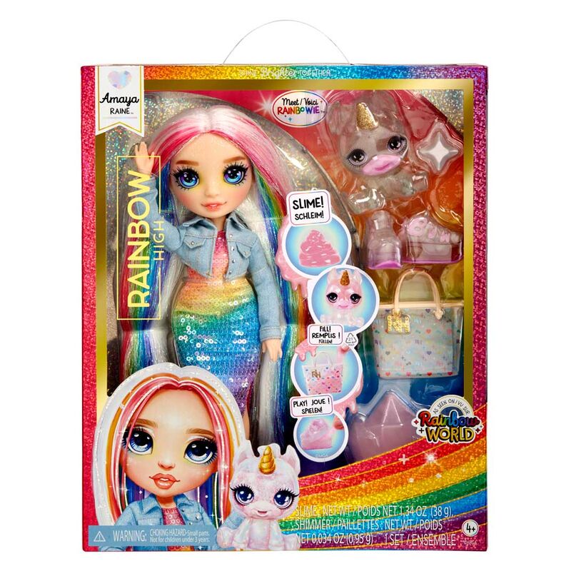 Mu�eca Amaya Rainbow World Rainbow High 25cm