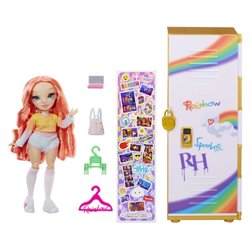 Playset mu�eca con taquilla Rainbow High