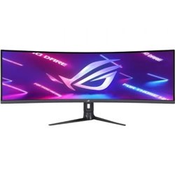 Monitor Gaming Ultrapanor�mico Curvo Asus Rog Strix XG49WCR 49"/ Dual QHD/ 1ms/ 165Hz/ VA/ Regulable en altura/ Multimedia/ Negr