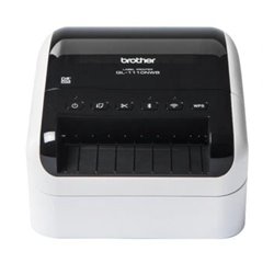 Impresora de Etiquetas Brother QL-1110NWBC/ T�rmica/ Ancho etiqueta 103mm/ USB-WIFI-Bluetooth-Ethernet/ Blanca y Negra