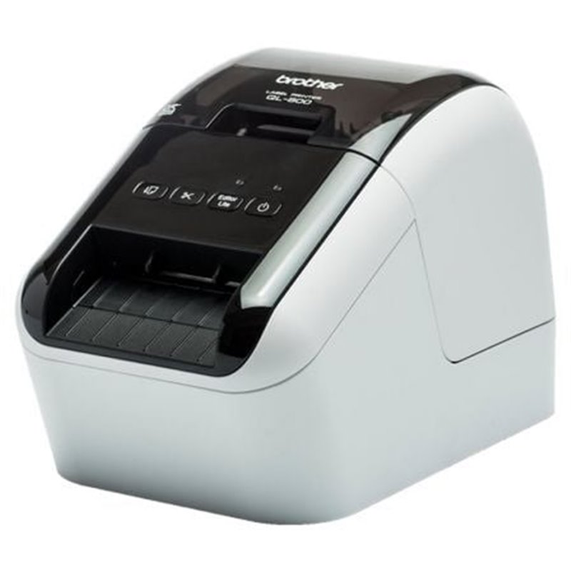 Impresora de Etiquetas Brother QL-800/ T�rmica/ Ancho etiqueta 62mm/ USB/ Blanca y Negra