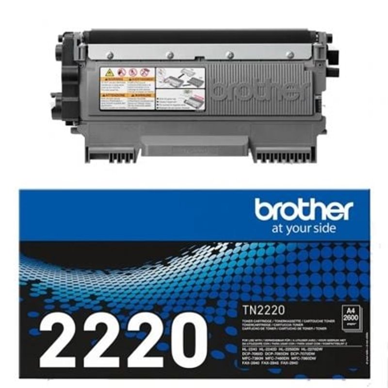 T�ner Original Brother TN-2220/ Negro